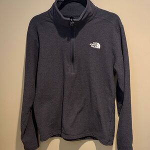 The North Face | Men's Dark Grey 1/4 Zip